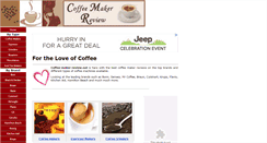 Desktop Screenshot of coffee-maker-review.net